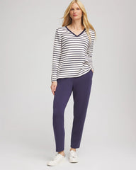 Chico's Outlet - Zenergy® Soft Striped Top