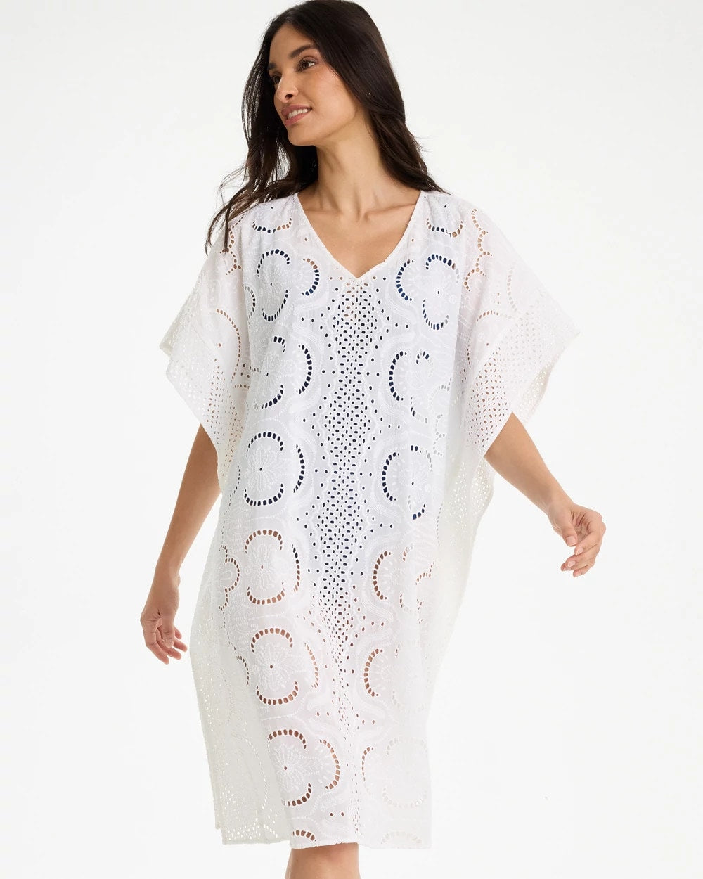 Chico's On Sale - Woven Long Swim Cover-Up