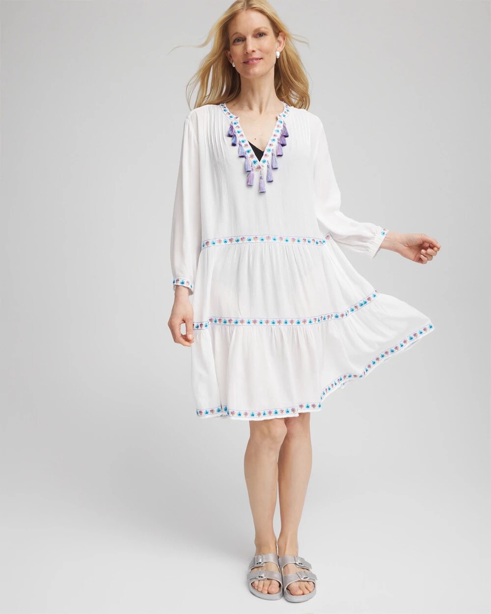 Chico's For Sale - Chico's Beach Swimsuit Cover-Up Dress