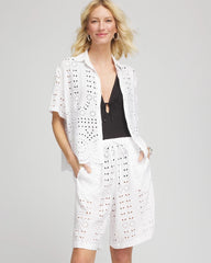 Chico's On Sale - Swimsuit Cover-Up Short and Shirt Set