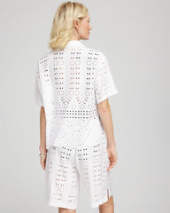 Chico's On Sale - Swimsuit Cover-Up Short and Shirt Set