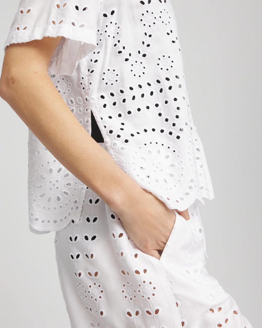 Chico's On Sale - Swimsuit Cover-Up Short and Shirt Set