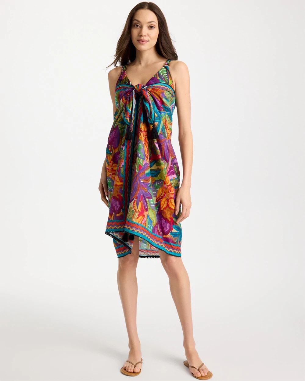 Chico's On Sale - Magicsuit® Cactus Flower Pareo