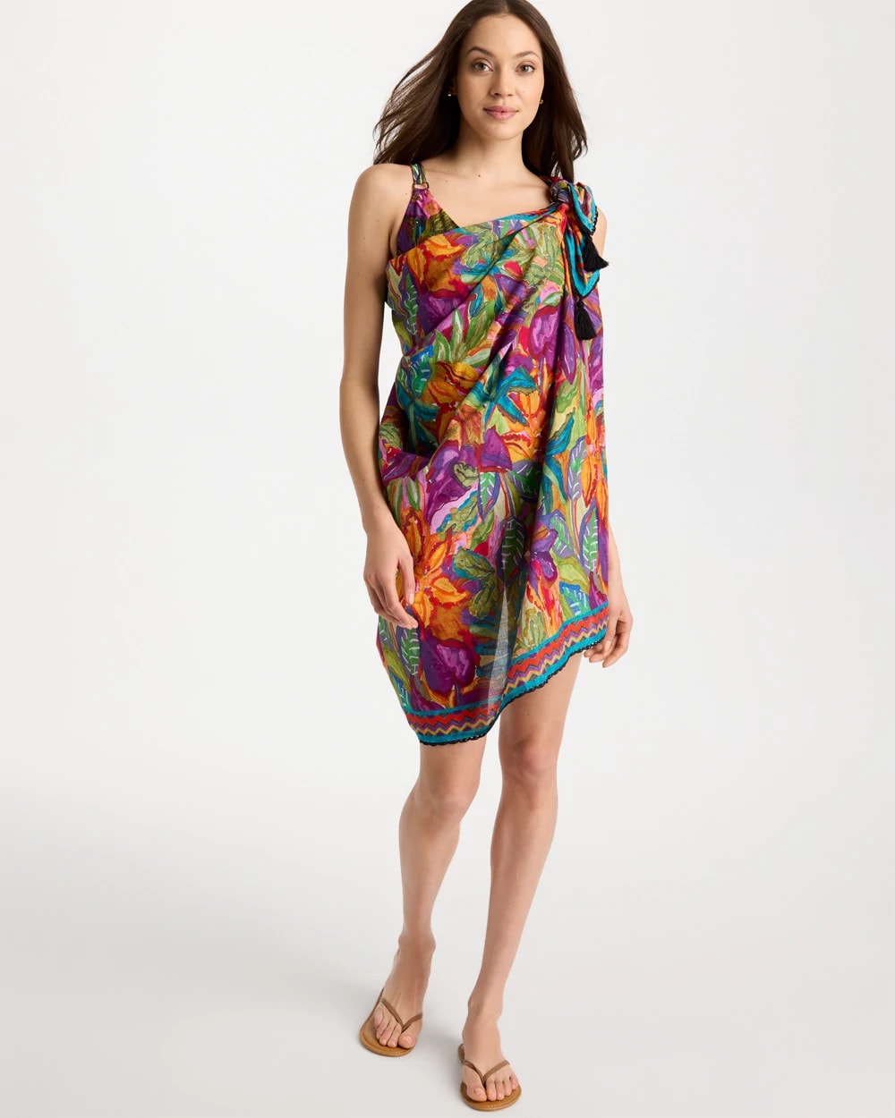 Chico's On Sale - Magicsuit® Cactus Flower Pareo