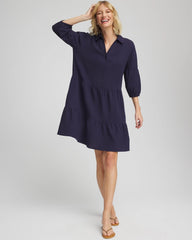 Chico's For Sale - Woven Tiered Swim Cover-Up Dress