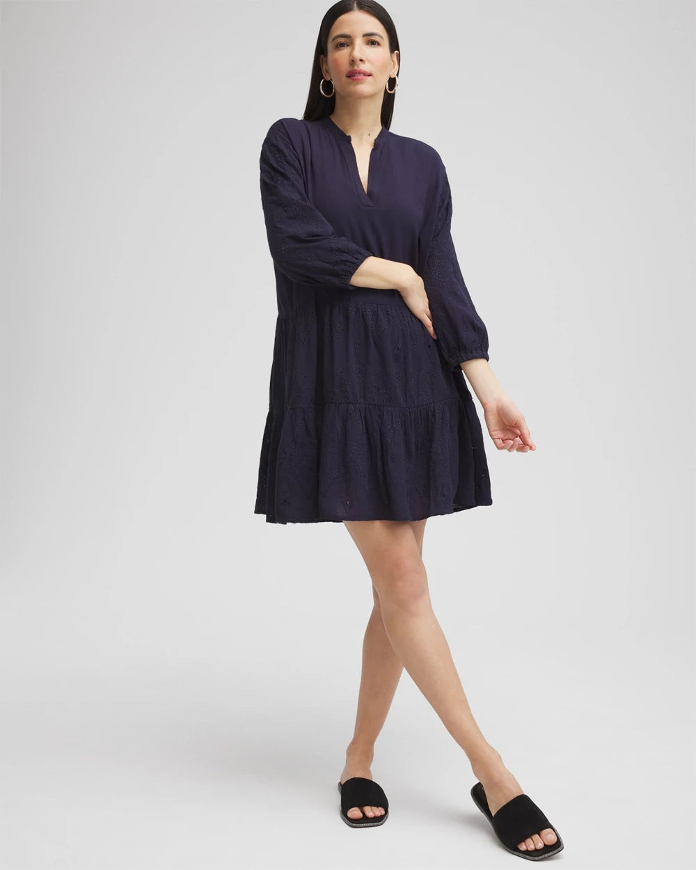 Chico's Online - Embroidered Eyelet Coverup