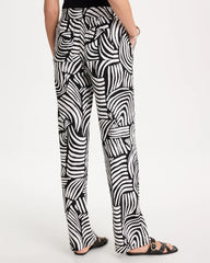 Chico's For Sale - Geo Pull-On Wide-Leg Linen Pants