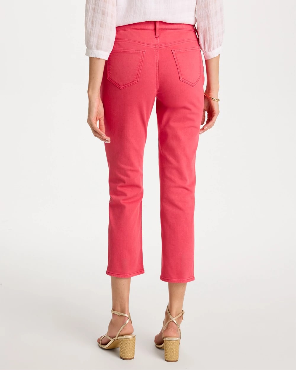 Chico's Outlet - Girlfriend Roll Cuff Crop Jeans