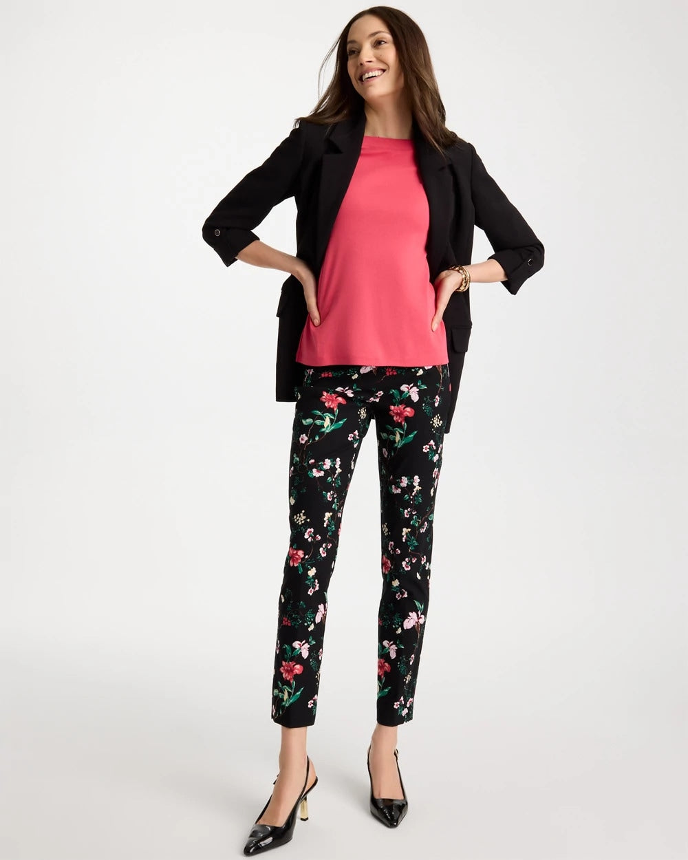 Chico's Online - Kyoto Bloom Brigitte™ Slim Ankle Pants