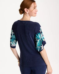 Chico's For Sale - Travelers™ Printed Kimono Sleeve Top
