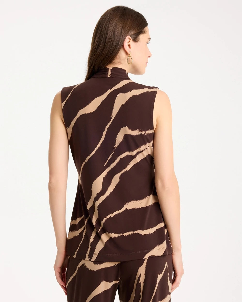 Chico's Online - Travelers™ Zebra Knit Wrap Top