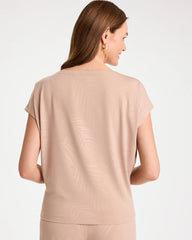 Chico's US - Travelers™ Palm Embossed Knit Top