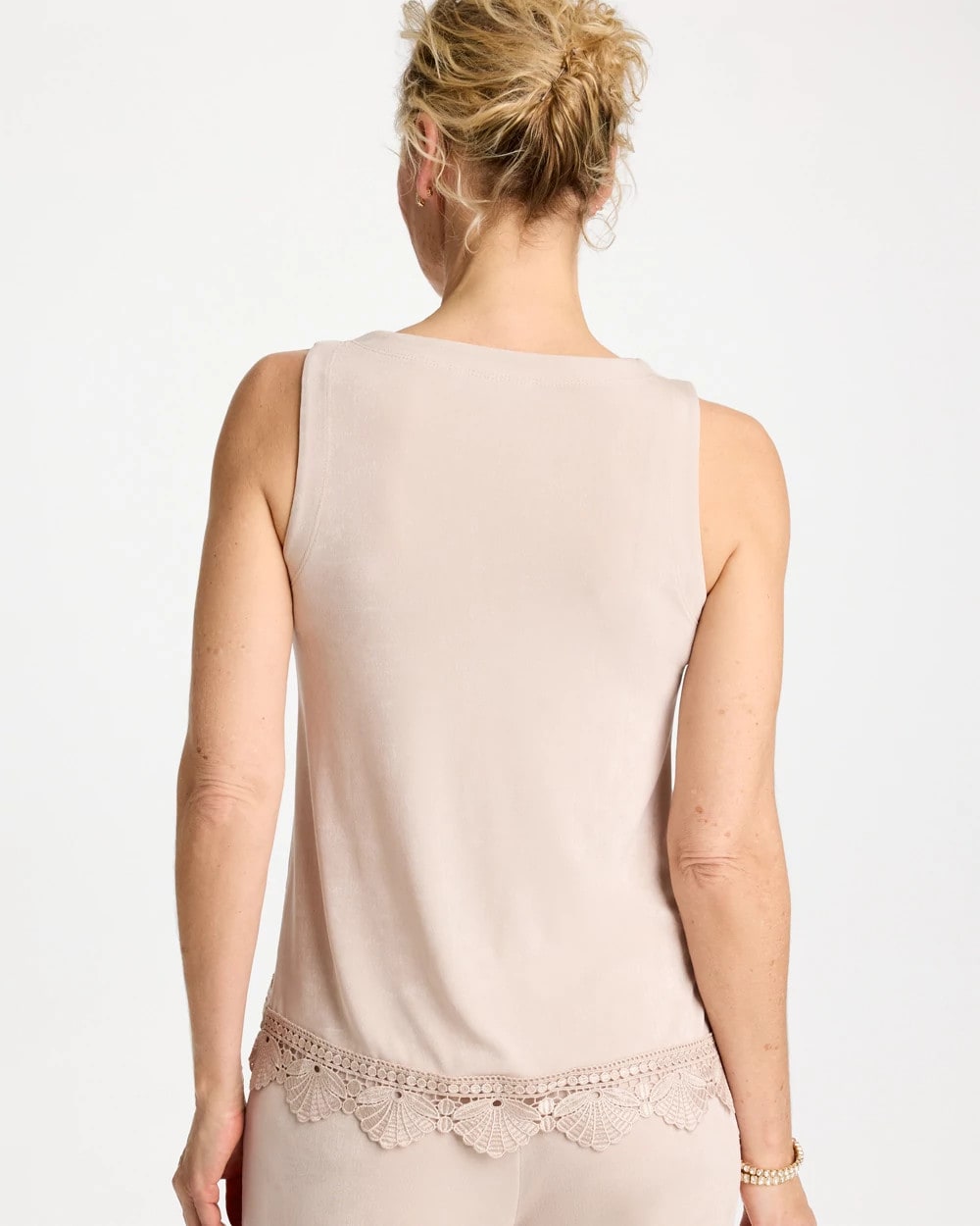 Chico's Discount - Travelers™ Scallop Lace Tank