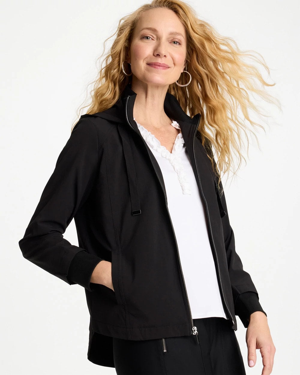 Chico's Sale - Zenergy® UPF Rib Mix Jacket