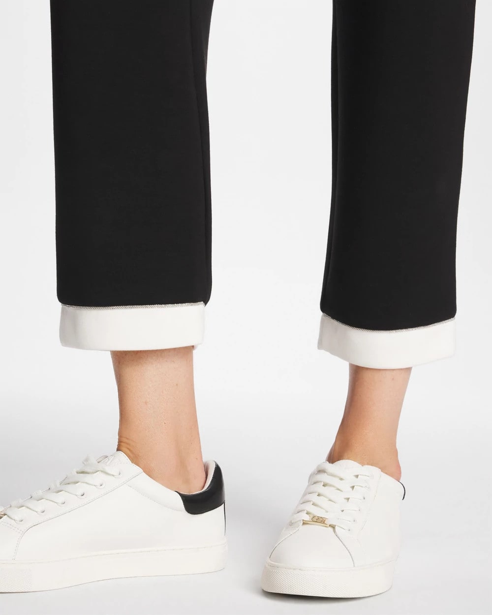 Chico's Outlet - Zenergy® Soft Caviar Bead Contrast Pants