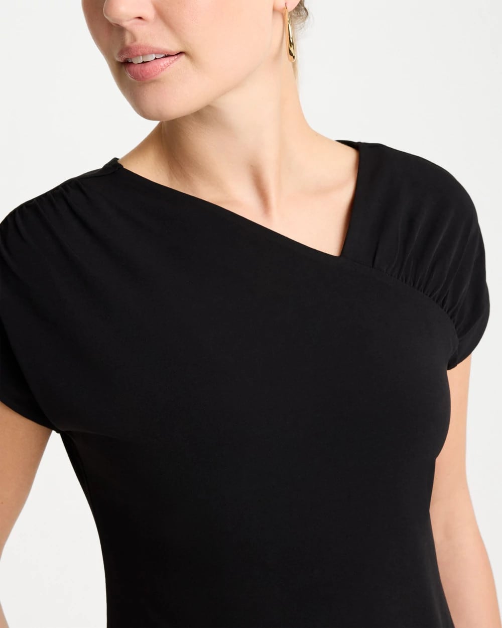 Chico's Outlet - Travelers™ Knit Asymmetrical Top