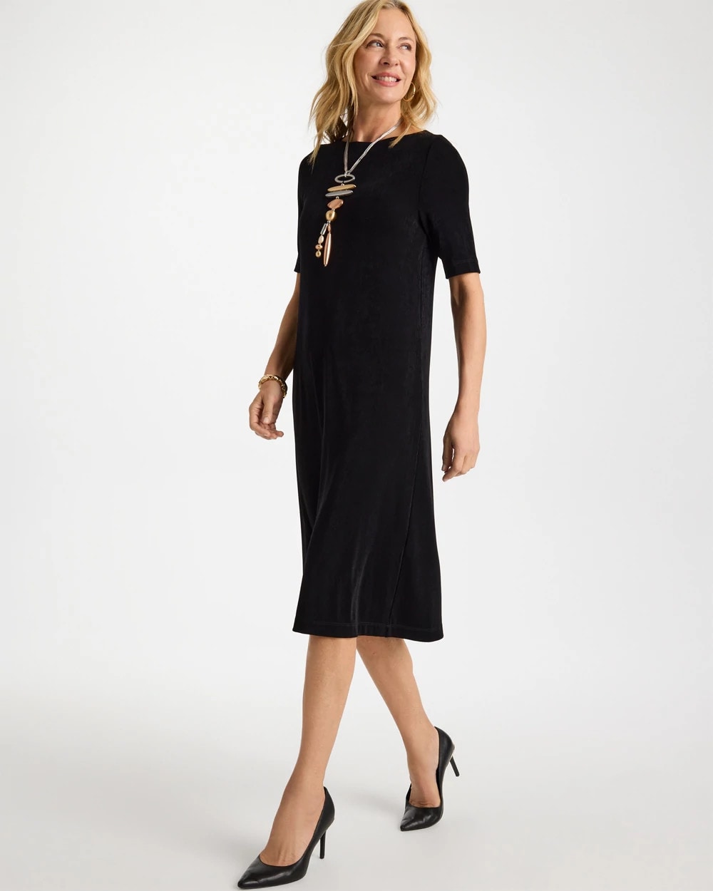 Chico's Online - Travelers™ Elbow Sleeve Dress