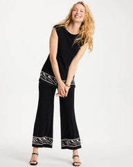 Chico's US - Travelers™ Abstract Zebra Trim Tunic
