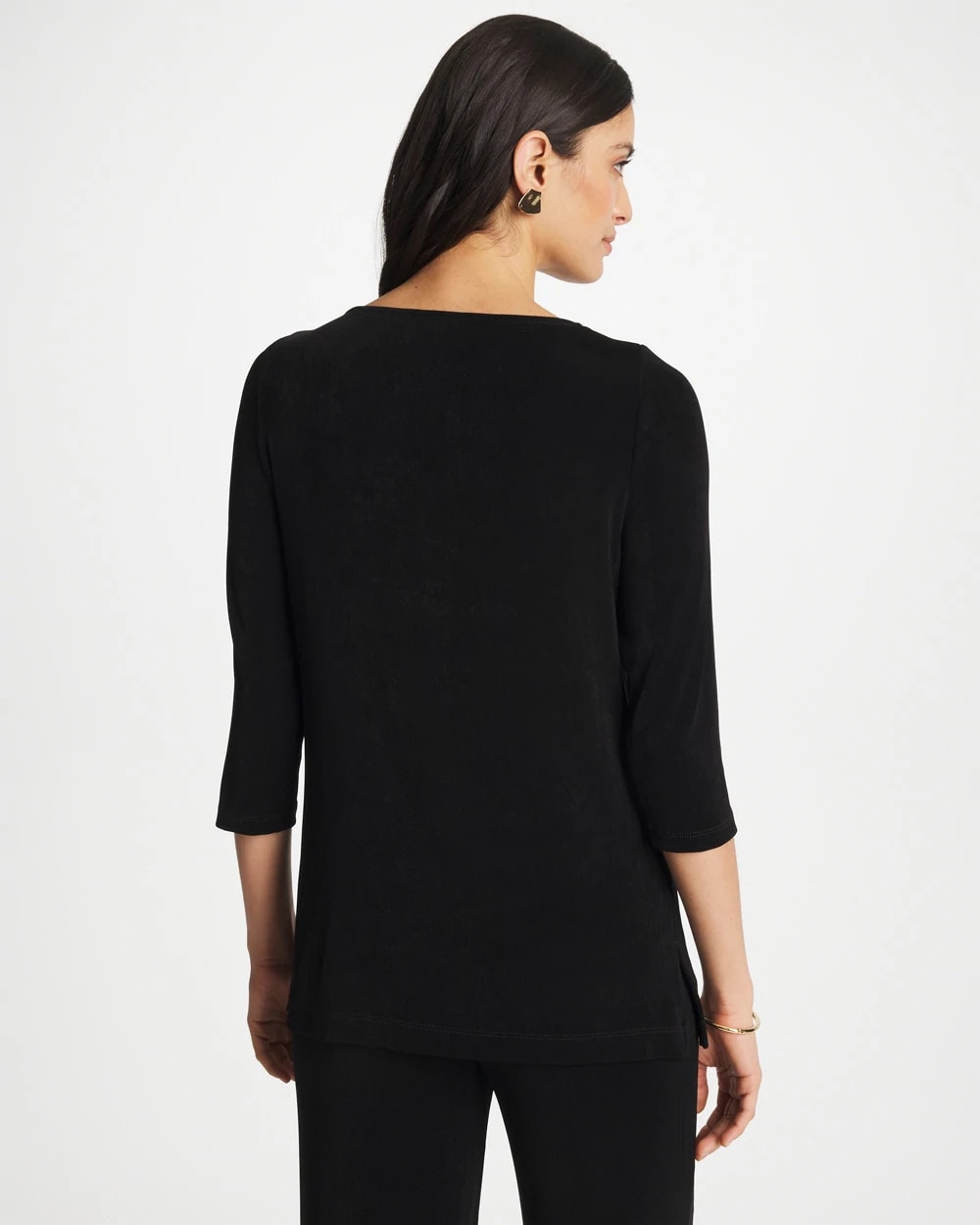 Chico's Online - Travelers™ Hardware 3/4 Sleeve Tunic