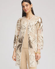 Chico's Sale - Travelers™ Collection Sequin-Mesh Jacket