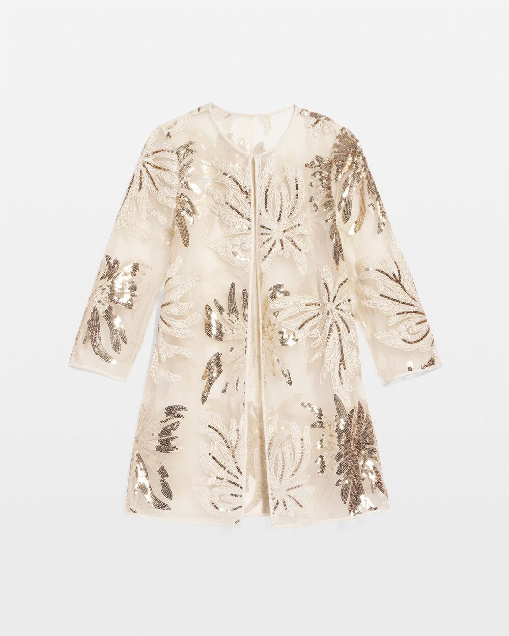 Chico's Sale - Travelers™ Collection Sequin-Mesh Jacket