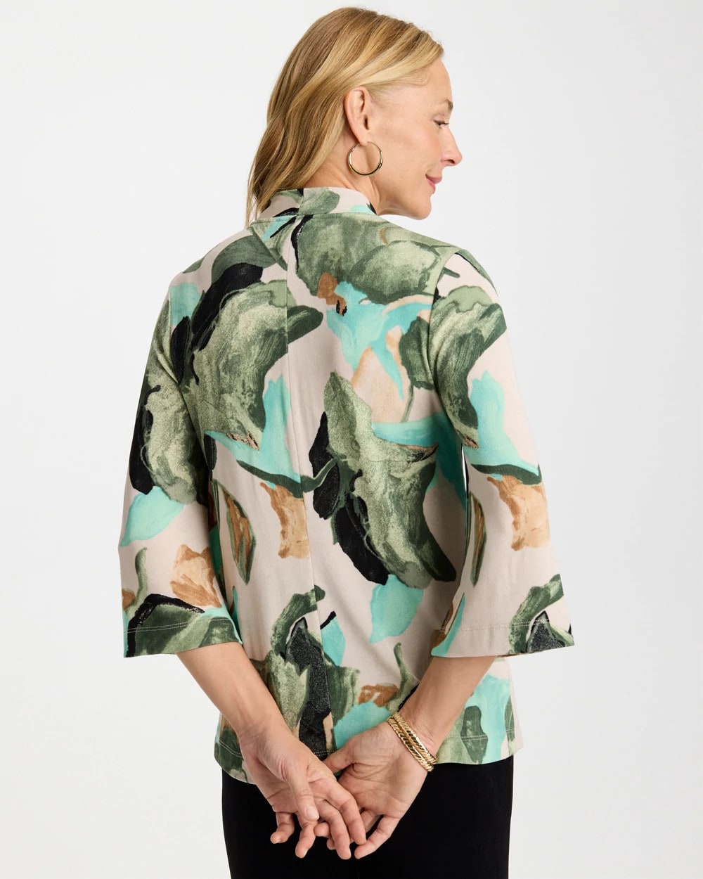 Chico's On Sale - Travelers™ Bloom V-Neck Kimono Top
