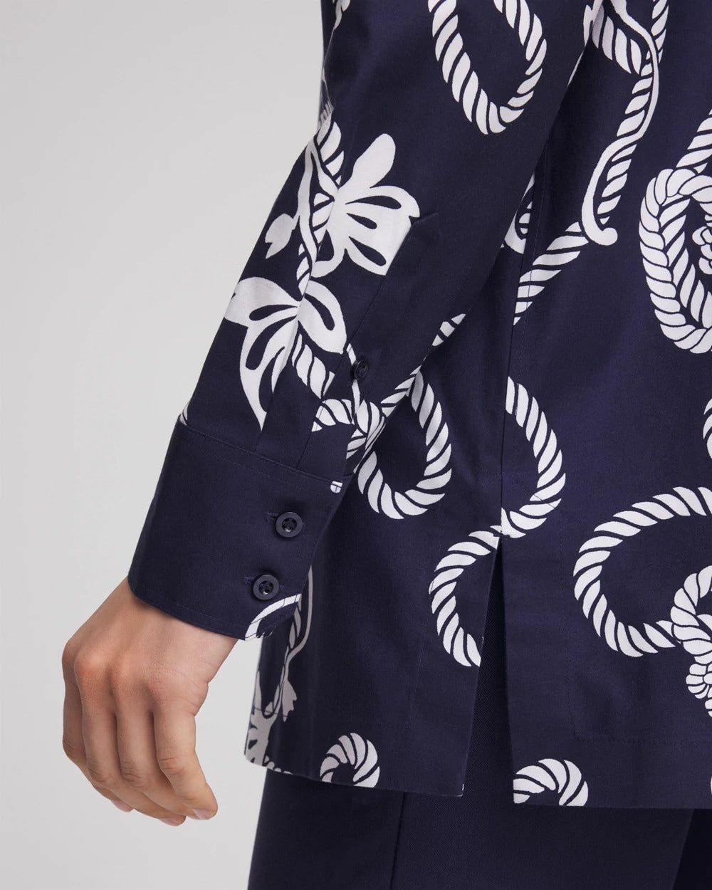 Chico's Sale - No Iron™ Rope Print Tunic