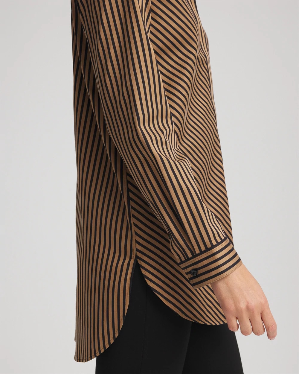 Chico's Outlet - No Iron™ Slimming Imperial Stripe Tunic