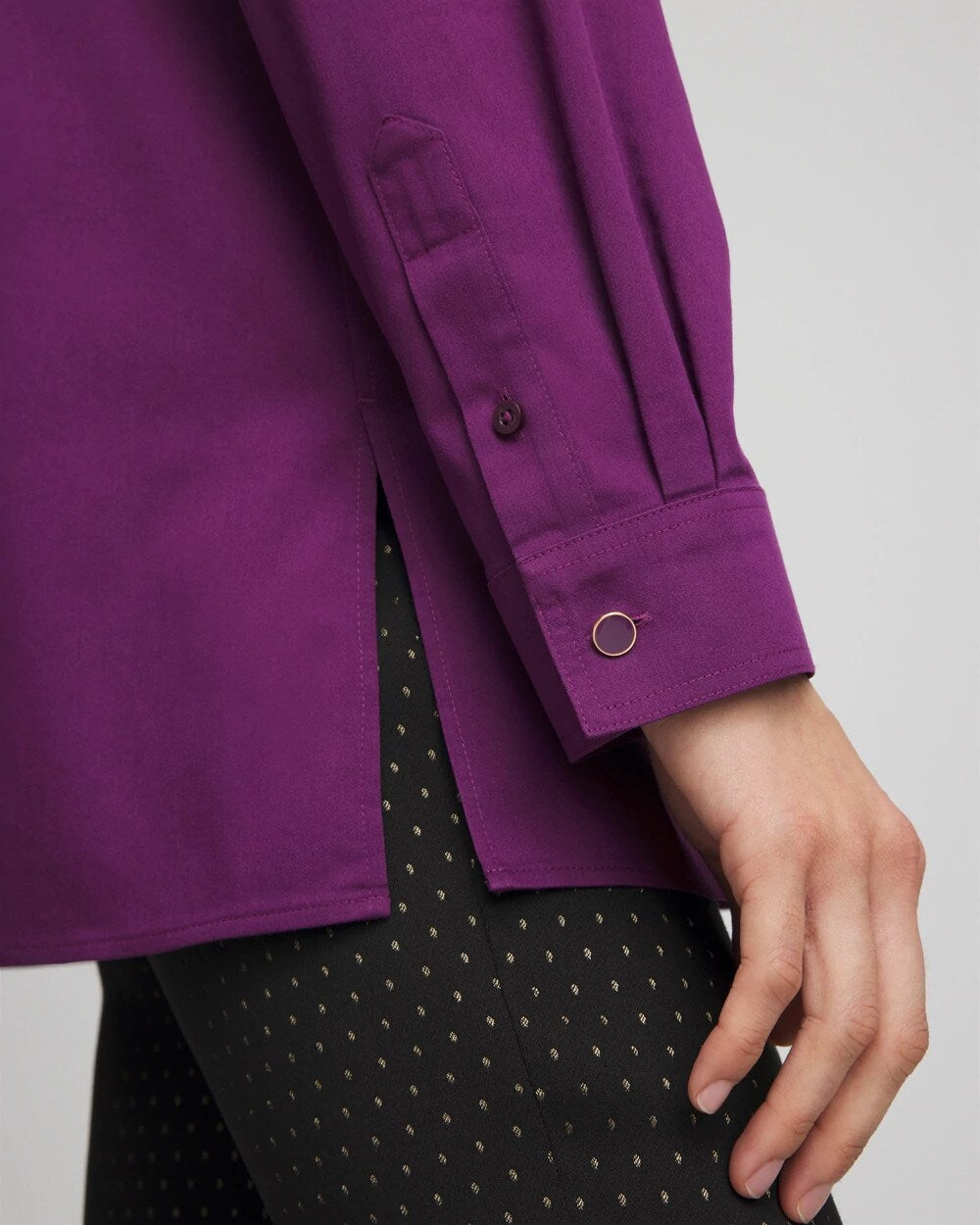 Chico's On Sale - No Iron™ Novelty Button Tunic