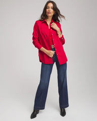 Chico's For Sale - No Iron™ Rhinestone Button Shirt