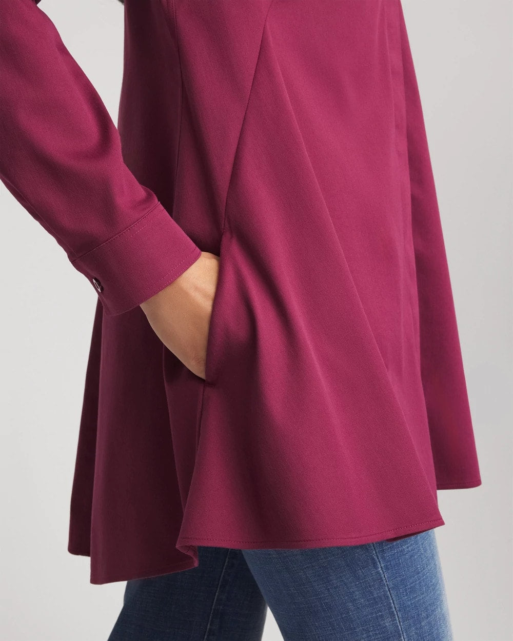 Chico's Online - No Iron™ Pocketed Tunic