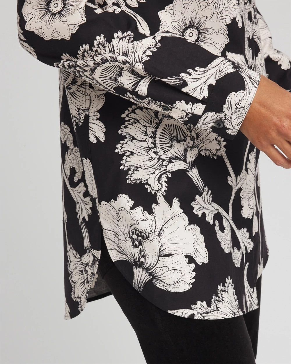 Chico's For Sale - No Iron™ Bryne Bloom Stretch Tunic