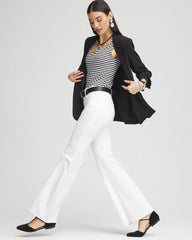 Chico's US - Girlfriend No Stain Frayed Flared Jeans