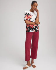 Chico's US - Girlfriend Wide-Leg Crop Jean