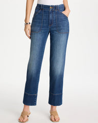 Chico's Sale - Straight Utility Crop Jean