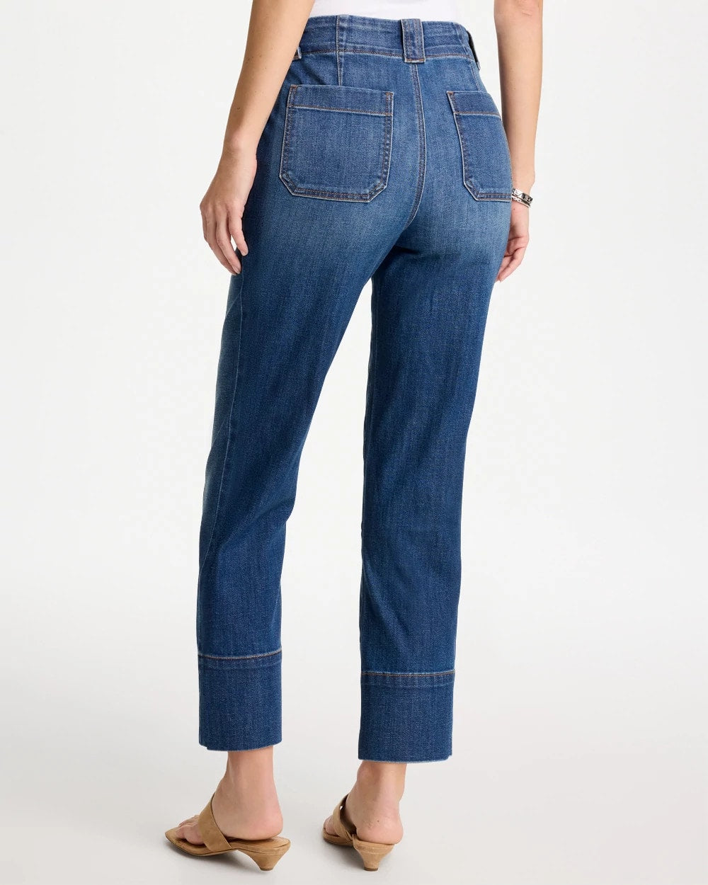 Chico's Sale - Straight Utility Crop Jean