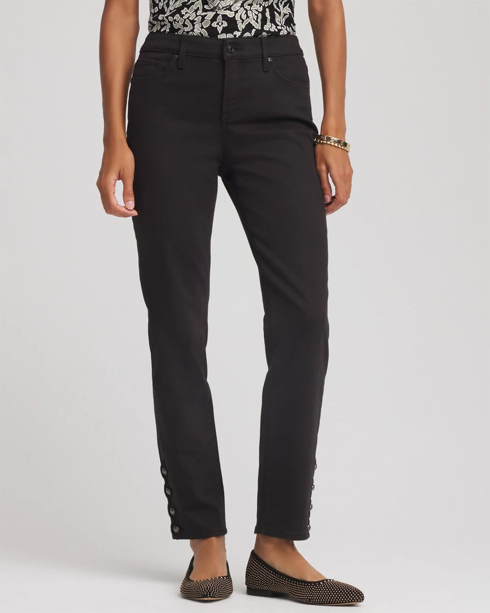 Chico's Discount - Girlfriend Slim Ankle Jeans