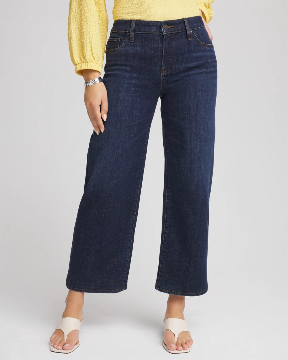 Chico's On Sale - Girlfriend Wide-Leg Cropped Jean