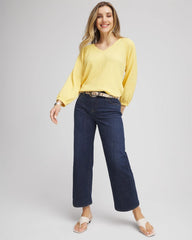Chico's On Sale - Girlfriend Wide-Leg Cropped Jean