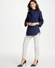 Chico's Sale - Pinstriped Brigitte™ Slim Ankle Pants