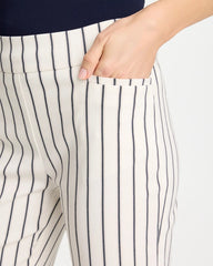 Chico's Sale - Pinstriped Brigitte™ Slim Ankle Pants