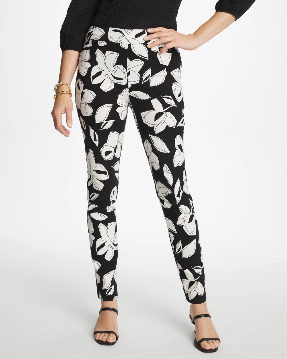 Chico's US - Blooms Brigitte™ Slim Pull-On Ankle Pants