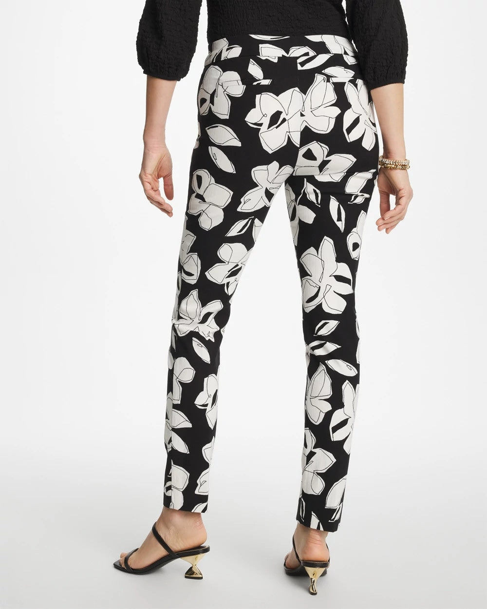 Chico's US - Blooms Brigitte™ Slim Pull-On Ankle Pants