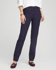 Chico's On Sale - Shadow Stripe Brigitte™ Slim Pull-On Pants