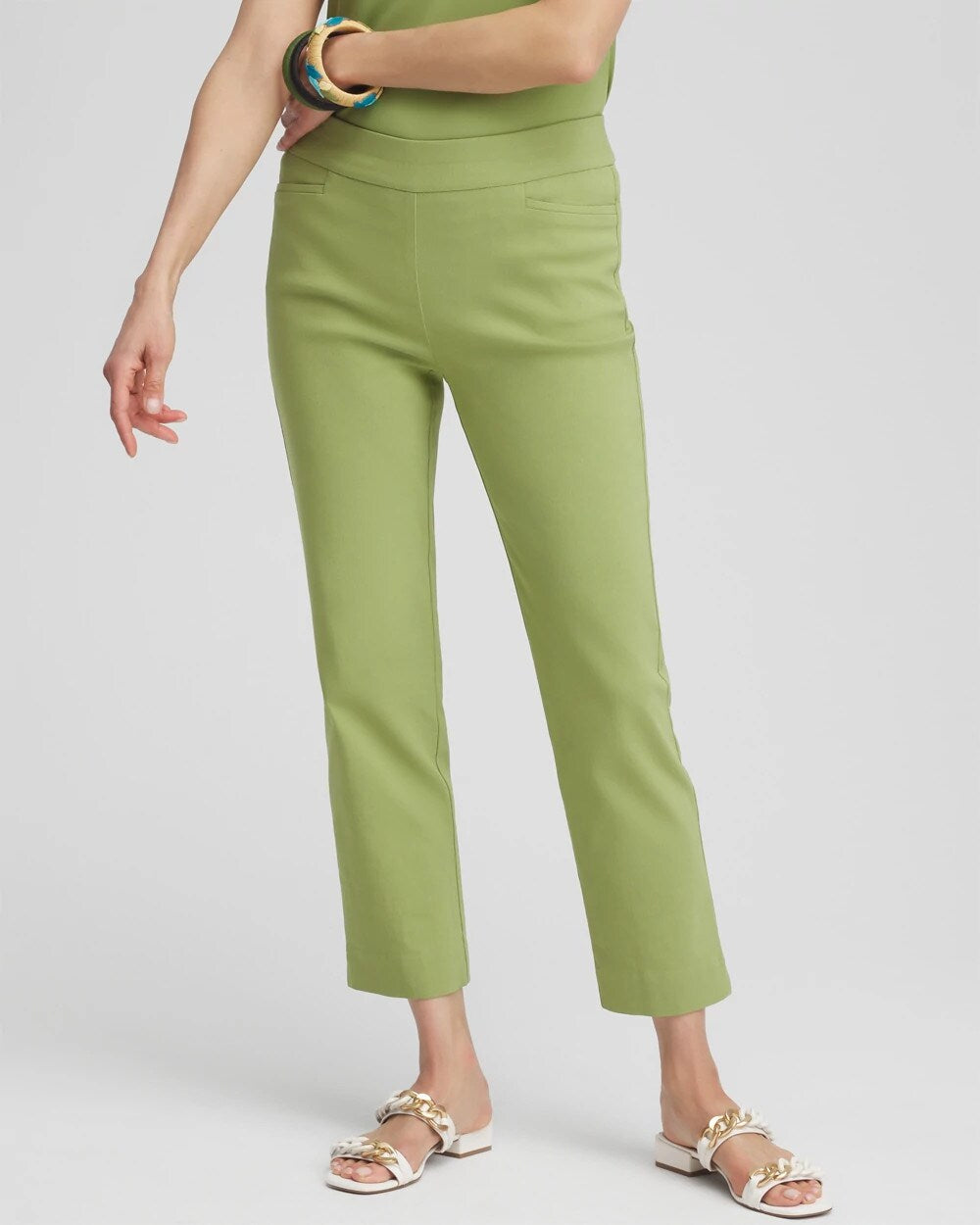 Chico's Online - Brigitte™ Pull-On Slim Cropped Pants