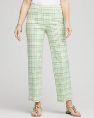 Chico's Sale - Brigitte™ Wide Leg Plaid Cropped Pants