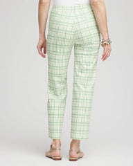 Chico's Sale - Brigitte™ Wide Leg Plaid Cropped Pants