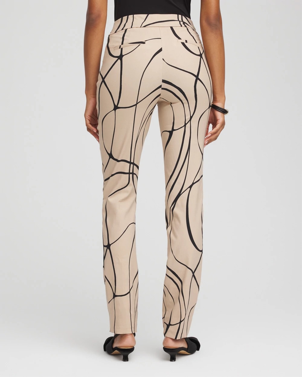 Chico's On Sale - Brigitte™ Golden Leaf Slim Full-Length Pants