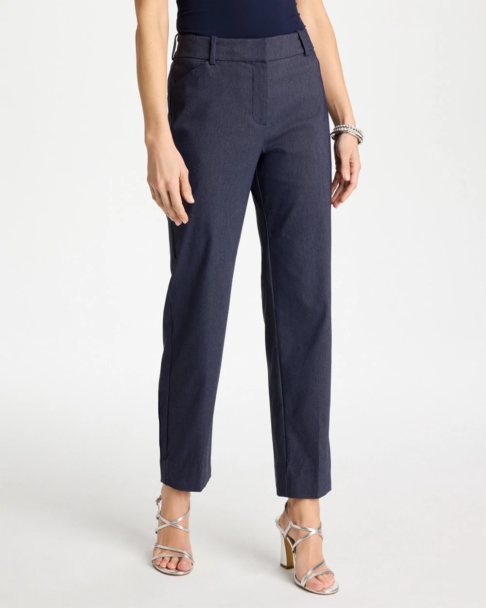 Chico's Online - Emme Fly Front Straight Ankle Pants