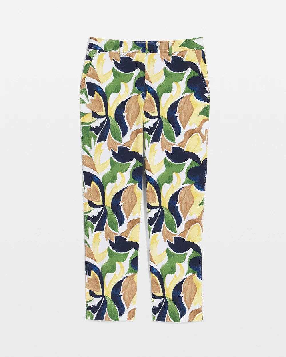 Chico's Discount - Emme Straight Mod Cropped Pants
